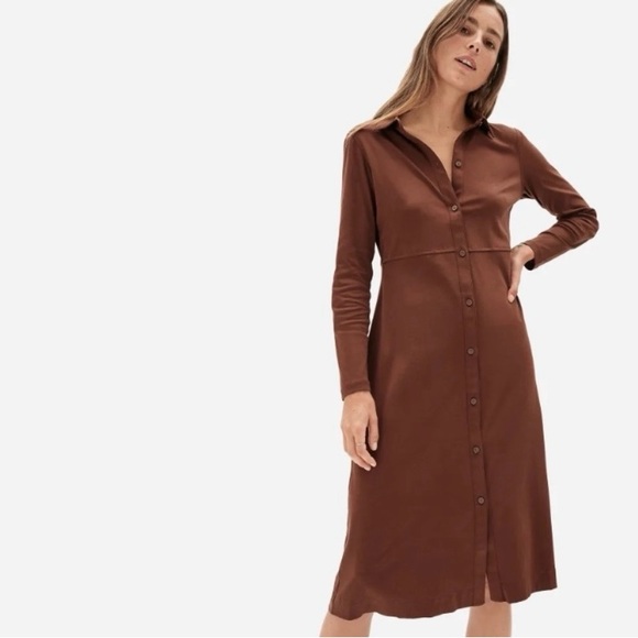 Everlane Button-Up Dress - Picture 2 of 6